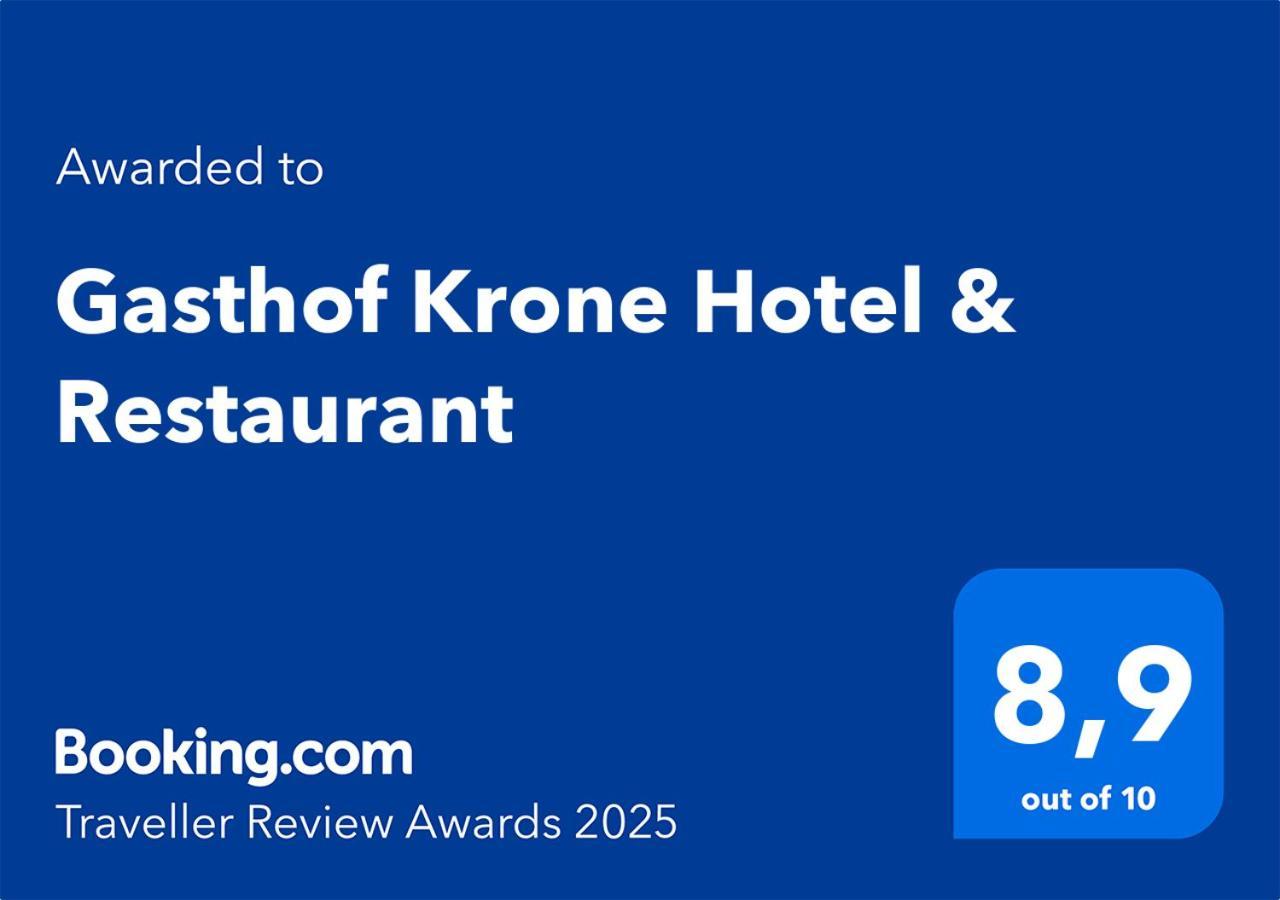Gasthof Krone Hotel & Restaurant FDH Extérieur photo